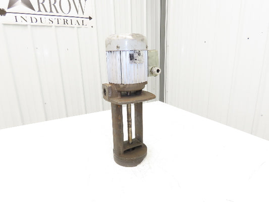 Graymills IMV50-F Immersion Coolant Pump 3/4"npt 35gpm 1/2Hp 230/460V Cast Iron