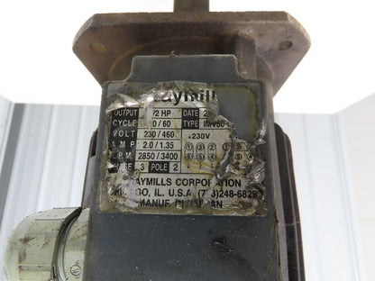 Graymills IMV50-F Immersion Coolant Pump 3/4"npt 35gpm 1/2Hp 230/460V Cast Iron