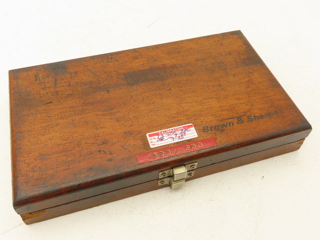 Tesa Brown & Sharpe Intrimik Holemic 3pt Micrometer Bore Gage .5"-.8"  Set of 3