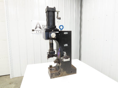Parker Hydraulic Punch Press 18 Ton 6" Stroke 3000PSI 3-3/4" Throat