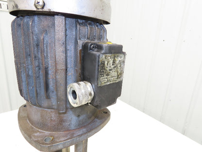 Graymills IMV100-F Immersion Coolant Pump 1"NPT Cast Iron 50gpm 1Hp 230/460V 3PH