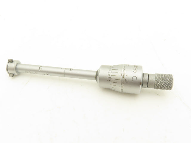 Mitutoyo 368-263 Holtest 3pt Micrometer Internal Bore Gage .425"-.500" Range