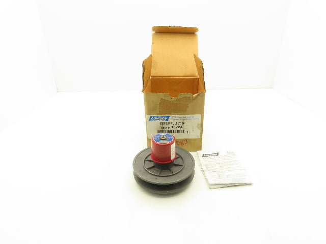 Lovejoy 260 5/8 Spring-Loaded Variable Speed Pulley WB Series 5/8" Bore 6" OD
