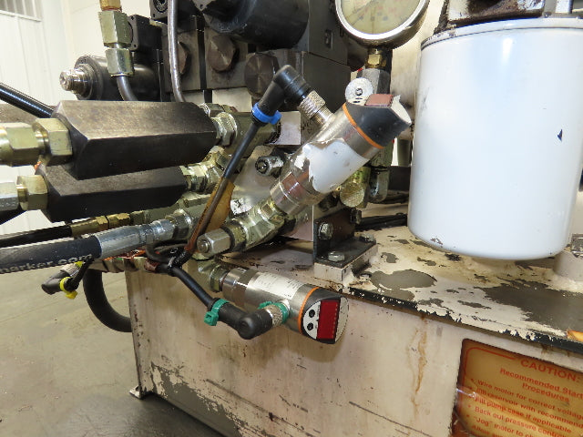 Continental HPVR-6B40 Hydraulic Power Unit 14 Gal 6GPM 4000 PSI 5Hp 230/460V