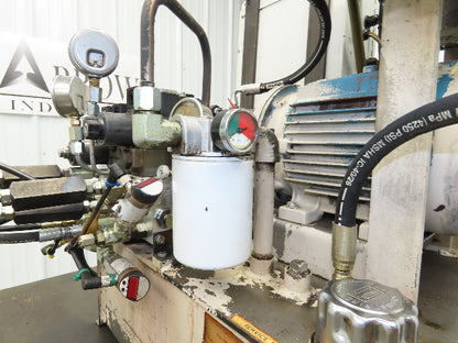 Continental HPVR-6B40 Hydraulic Power Unit 14 Gal 6GPM 4000 PSI 5Hp 230/460V