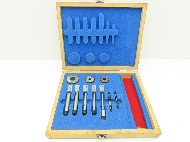 Fowler Holemike 3pt Internal Micrometer Bore Gage Head Set 6-16mm .236-.630"