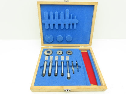 Fowler Holemike 3pt Internal Micrometer Bore Gage Head Set 6-16mm .236-.630"