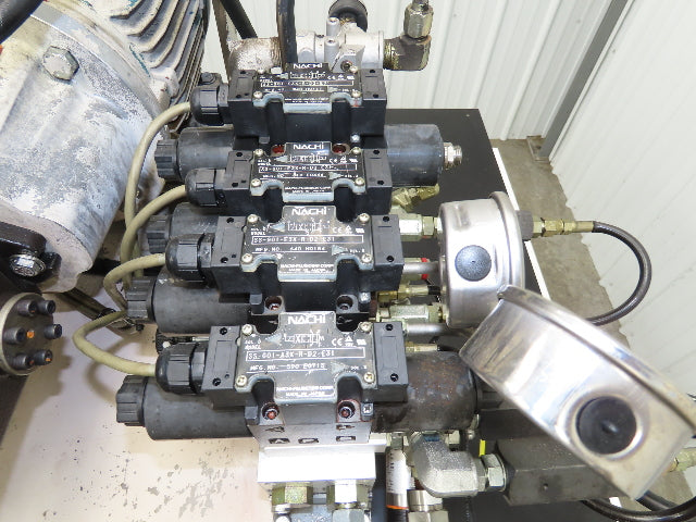 Continental HPVR-6B40 Hydraulic Power Unit 14 Gal 6GPM 4000 PSI 5Hp 230/460V