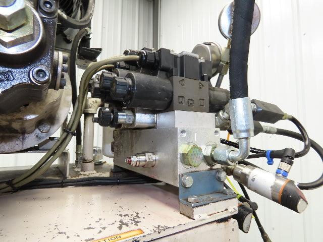 Continental HPVR-6B40 Hydraulic Power Unit 14 Gal 6GPM 4000 PSI 5Hp 230/460V