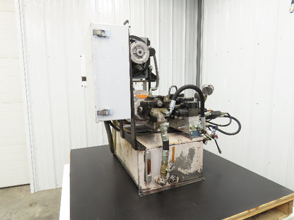 Continental HPVR-6B40 Hydraulic Power Unit 14 Gal 6GPM 4000 PSI 5Hp 230/460V