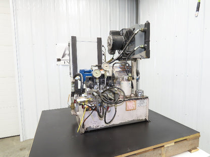 Continental HPVR-6B35 Hydraulic Power Unit 14 Gal 6GPM 3500 PSI 5Hp 230/460V
