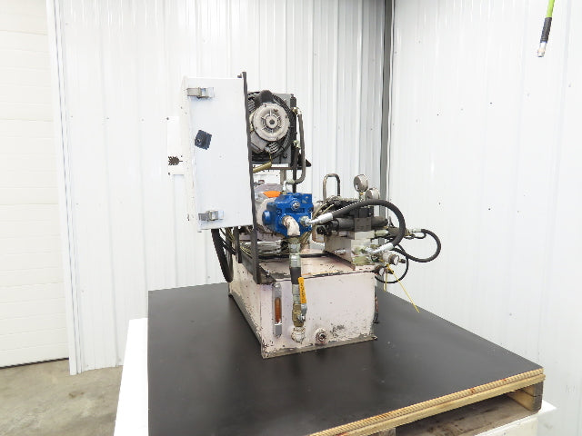 Continental HPVR-6B35 Hydraulic Power Unit 14 Gal 6GPM 3500 PSI 5Hp 230/460V