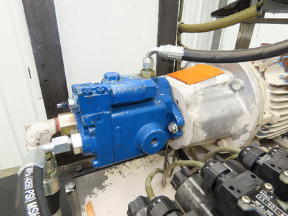 Continental HPVR-6B35 Hydraulic Power Unit 14 Gal 6GPM 3500 PSI 5Hp 230/460V