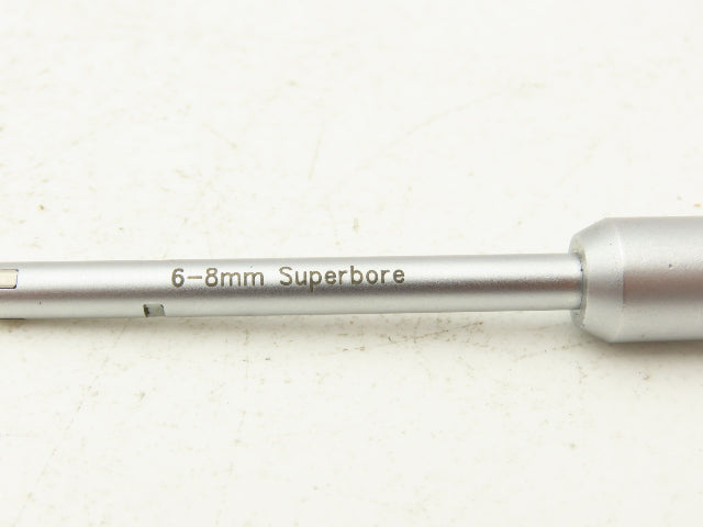 Fowler Bowers Superbore 3-Point Internal Micrometer Bore Gage Head 6-8mm Range