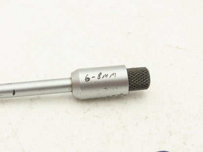 Fowler Holemike 3pt Micrometer Bore Gage Heads 6-16mm .236-.630"  Set of 5