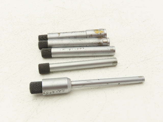 Fowler Holemike 3pt Micrometer Bore Gage Heads 6-16mm .236-.630"  Set of 5