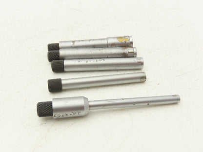 Fowler Holemike 3pt Micrometer Bore Gage Heads 6-16mm .236-.630"  Set of 5