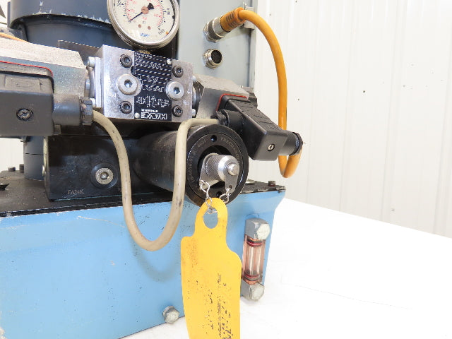 Vektek Vector Flo Hydraulic Manual Workholding Pump Power Pack 2.5gal 5000psi