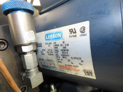 Vektek Vector Flo Hydraulic Manual Workholding Pump Power Pack 2.5gal 5000psi