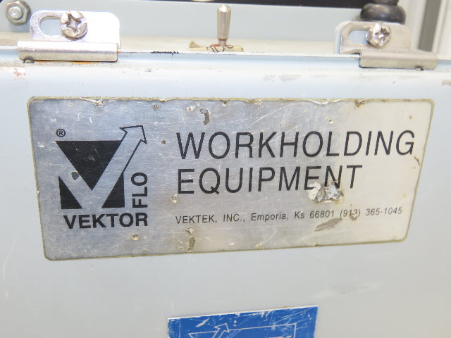 Vektek Vector Flo Hydraulic Manual Workholding Pump Power Pack 2.5gal 5000psi