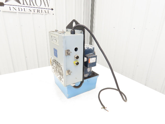 Vektek Vector Flo Hydraulic Manual Workholding Pump Power Pack 2.5gal 5000psi
