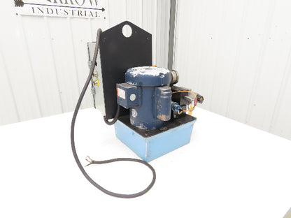 Vektek Vector Flo Hydraulic Manual Workholding Pump Power Pack 2.5gal 5000psi