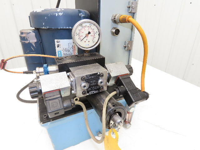 Vektek Vector Flo Hydraulic Manual Workholding Pump Power Pack 2.5gal 5000psi