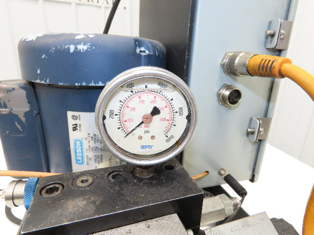 Vektek Vector Flo Hydraulic Manual Workholding Pump Power Pack 2.5gal 5000psi