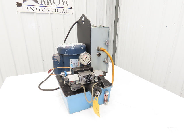 Vektek Vector Flo Hydraulic Manual Workholding Pump Power Pack 2.5gal 5000psi