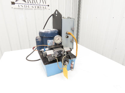 Vektek Vector Flo Hydraulic Manual Workholding Pump Power Pack 2.5gal 5000psi