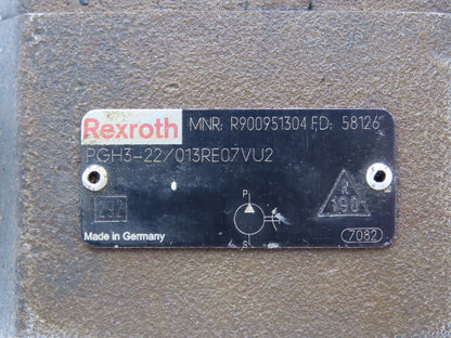 Rexroth PGH3-22/013RE07VU2 PGH3-22 Hydraulic Gear Pump 6GPM 5000PSI R900951304