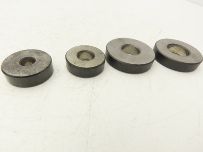 Mitutoyo 177 Holtest Bore Gage Steel Setting Rings .35" .50" .65" .80"  Lot of 4