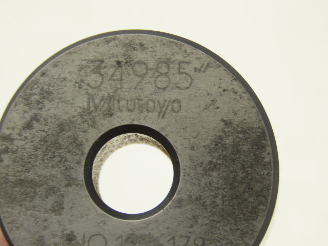 Mitutoyo 177 Holtest Bore Gage Steel Setting Rings .35" .50" .65" .80"  Lot of 4