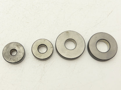 Mitutoyo 177 Holtest Bore Gage Steel Setting Rings .35" .50" .65" .80"  Lot of 4