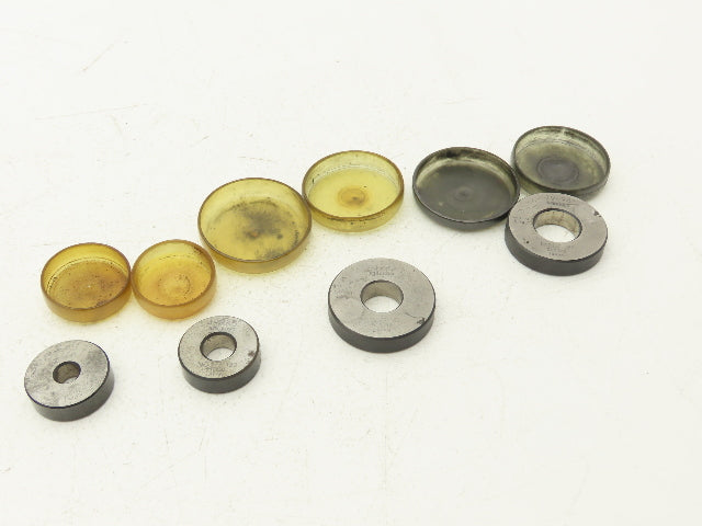 Mitutoyo 177 Holtest Bore Gage Steel Setting Rings .35" .50" .65" .80"  Lot of 4