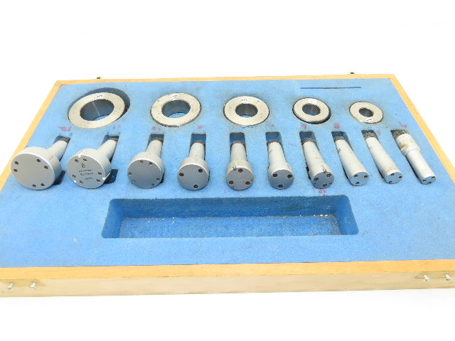 Fowler 54-555-200 Superbore 3pt Bore Gage Heads 15-50mm .590-1.968" Set of 10