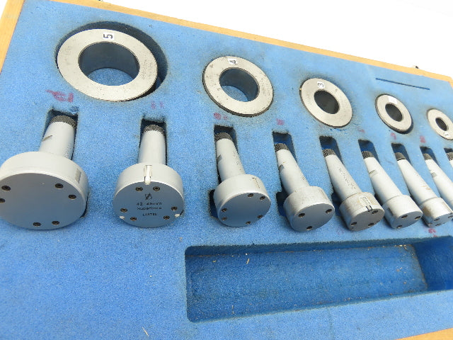 Fowler 54-555-200 Superbore 3pt Bore Gage Heads 15-50mm .590-1.968" Set of 10