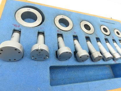 Fowler 54-555-200 Superbore 3pt Bore Gage Heads 15-50mm .590-1.968" Set of 10