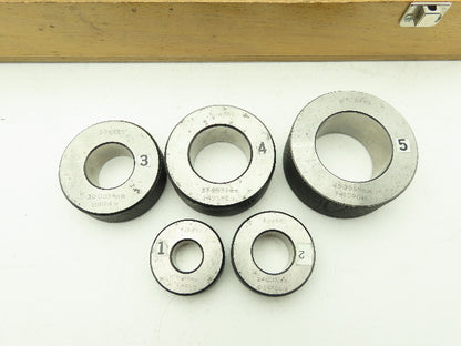 Fowler 54-555-200 Superbore 3pt Bore Gage Heads 15-50mm .590-1.968" Set of 10
