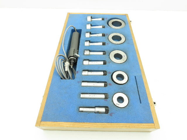 Fowler 54-555-200 Superbore 3pt Bore Gage Heads 15-50mm .590-1.968" Set of 10