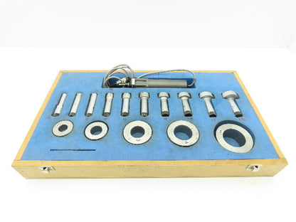 Fowler 54-555-200 Superbore 3pt Bore Gage Heads 15-50mm .590-1.968" Set of 10