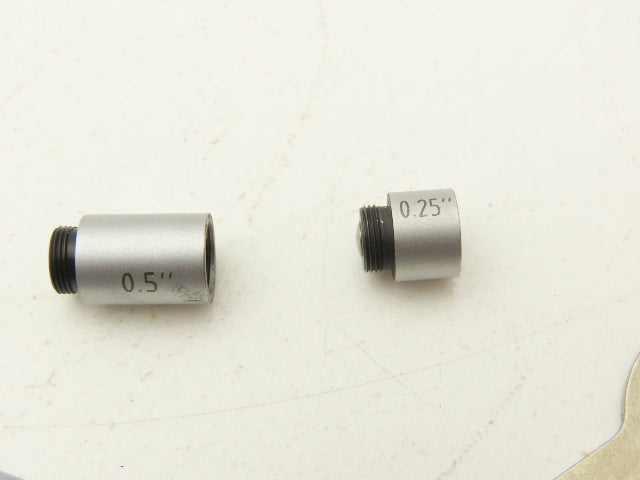 Fowler 52-243-012-1 Inside Micrometer Bore Gage 1-2" Range Extension Rod