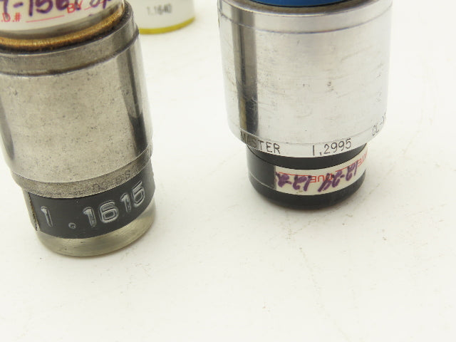 Mitchell Master Setting Disc Gage Inches Micrometer Calibration Mixed Lot of 22