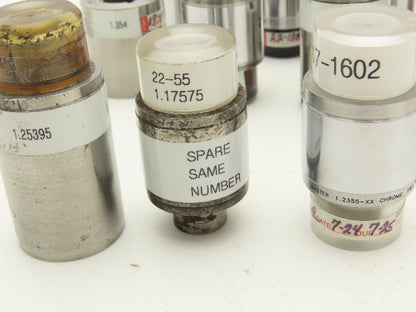 Mitchell Master Setting Disc Gage Inches Micrometer Calibration Mixed Lot of 22