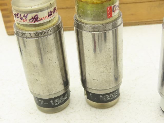 Mitchell Master Setting Disc Gage Inches Micrometer Calibration Mixed Lot of 22