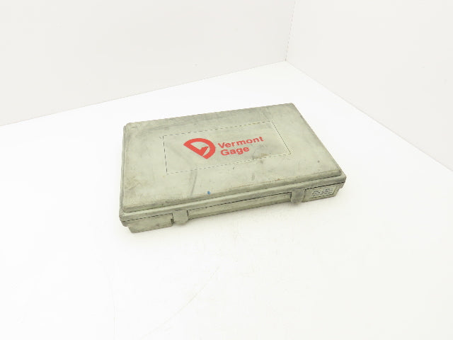 Vermont Gage 901200400 Steel Pin Gauge Set .061"-.250" Class ZZ  -Missing 4pcs-