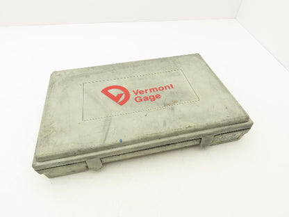 Vermont Gage 901200400 Steel Pin Gauge Set .061"-.250" Class ZZ  -Missing 4pcs-