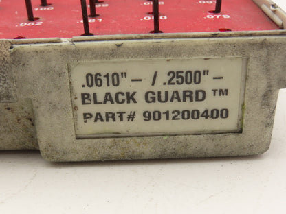 Vermont Gage 901200400 Steel Pin Gauge Set .061"-.250" Class ZZ  -Missing 4pcs-