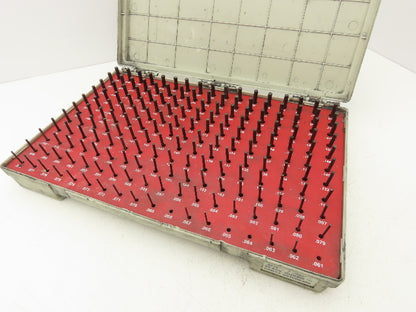 Vermont Gage 901200400 Steel Pin Gauge Set .061"-.250" Class ZZ  -Missing 4pcs-