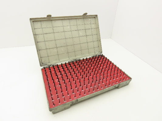 Vermont Gage 901200400 Steel Pin Gauge Set .061"-.250" Class ZZ  -Missing 4pcs-
